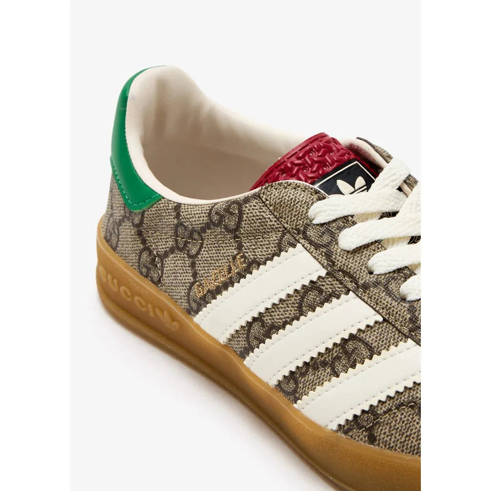 Gazelle GG Canvas Beige & Brown (Women's)