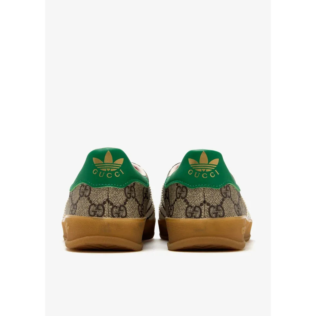 Gazelle GG Canvas Beige & Brown (Women's)