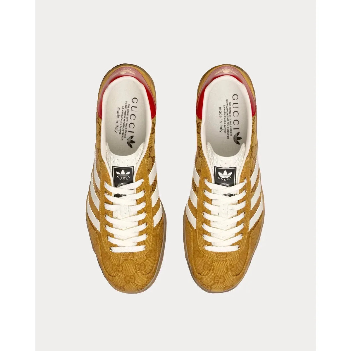 Gazelle GG Canvas Beige / Ebony (Women's)