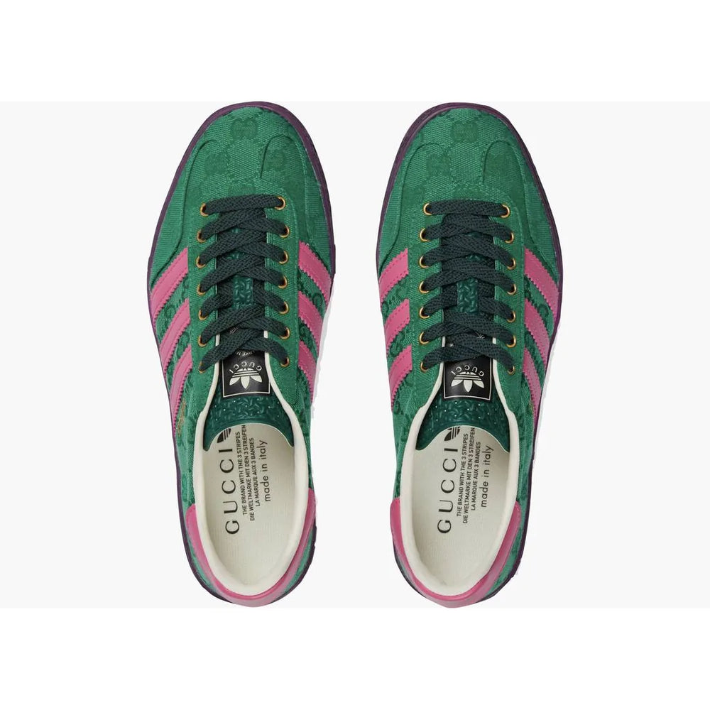 Gazelle GG Canvas Green / Pink (Women's)