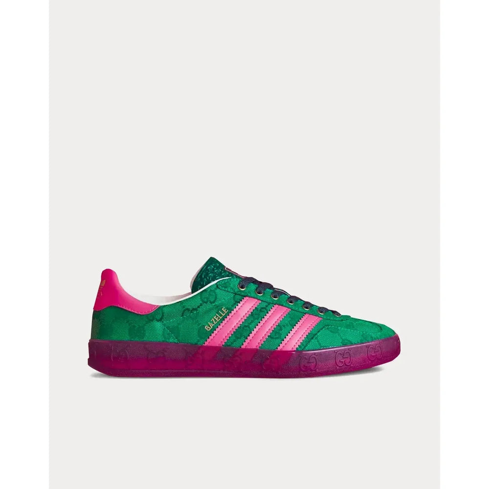 Gazelle GG Canvas Green / Pink (Women's)