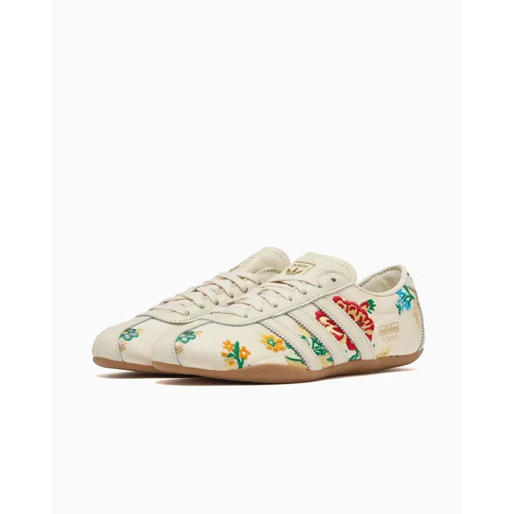 Adidas Tokyo Crew White Floral Embroidery (Women's)
