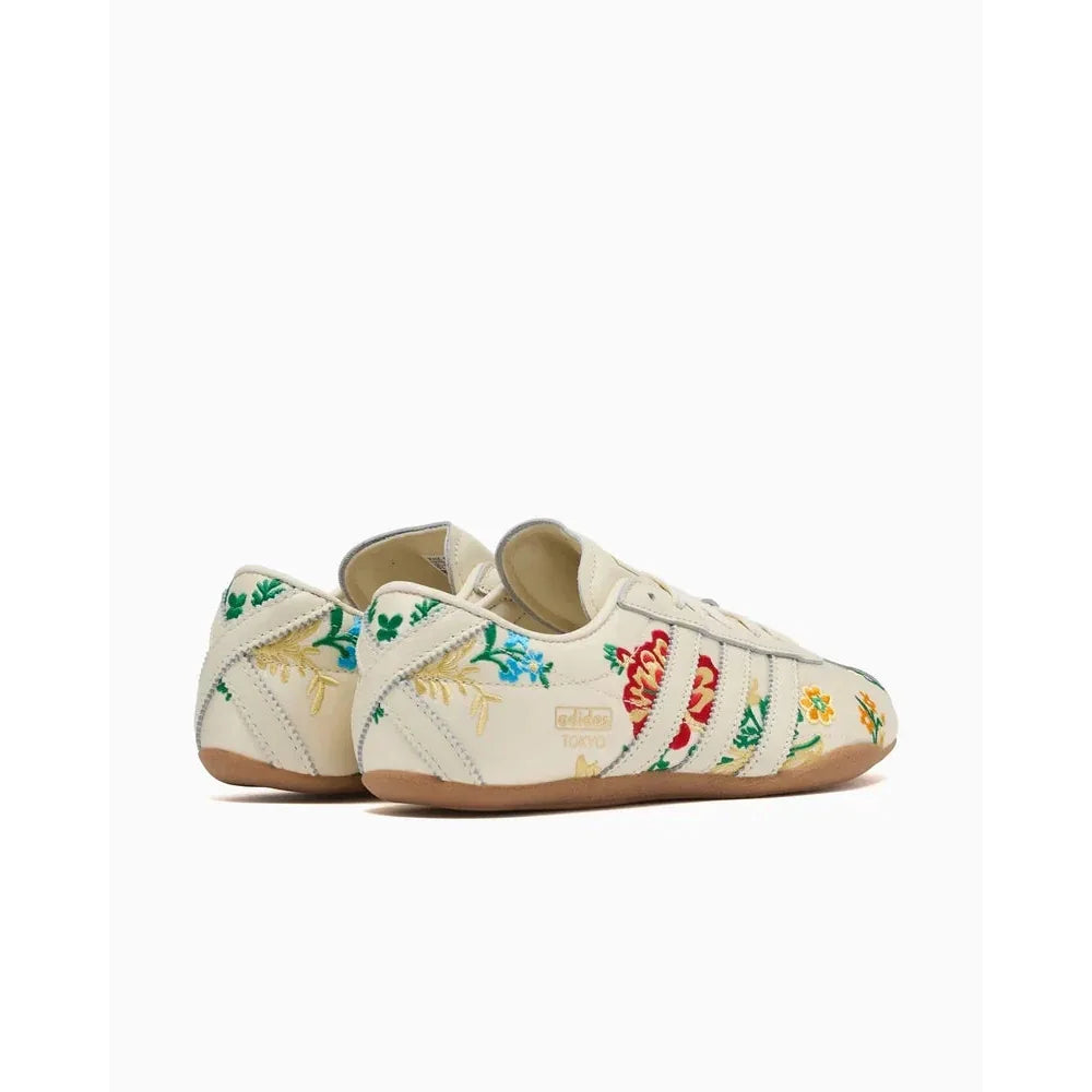 Adidas Tokyo Crew White Floral Embroidery (Women's)